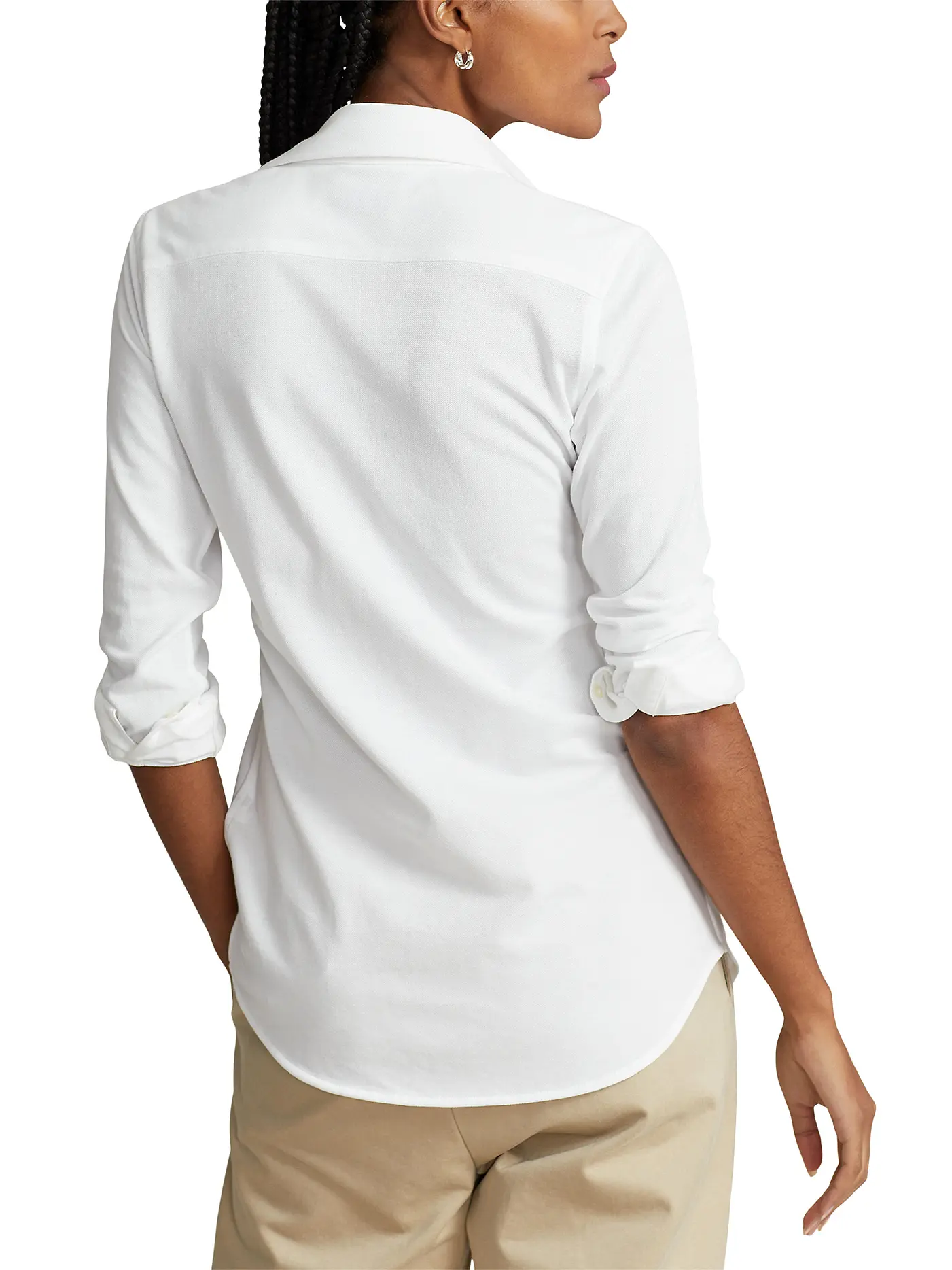 POLO RALPH LAUREN | Bluse Skinny Fit HEIDI | weiss
