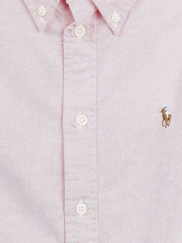 POLO RALPH LAUREN | Bluse Slim Fit HARPER | rosa