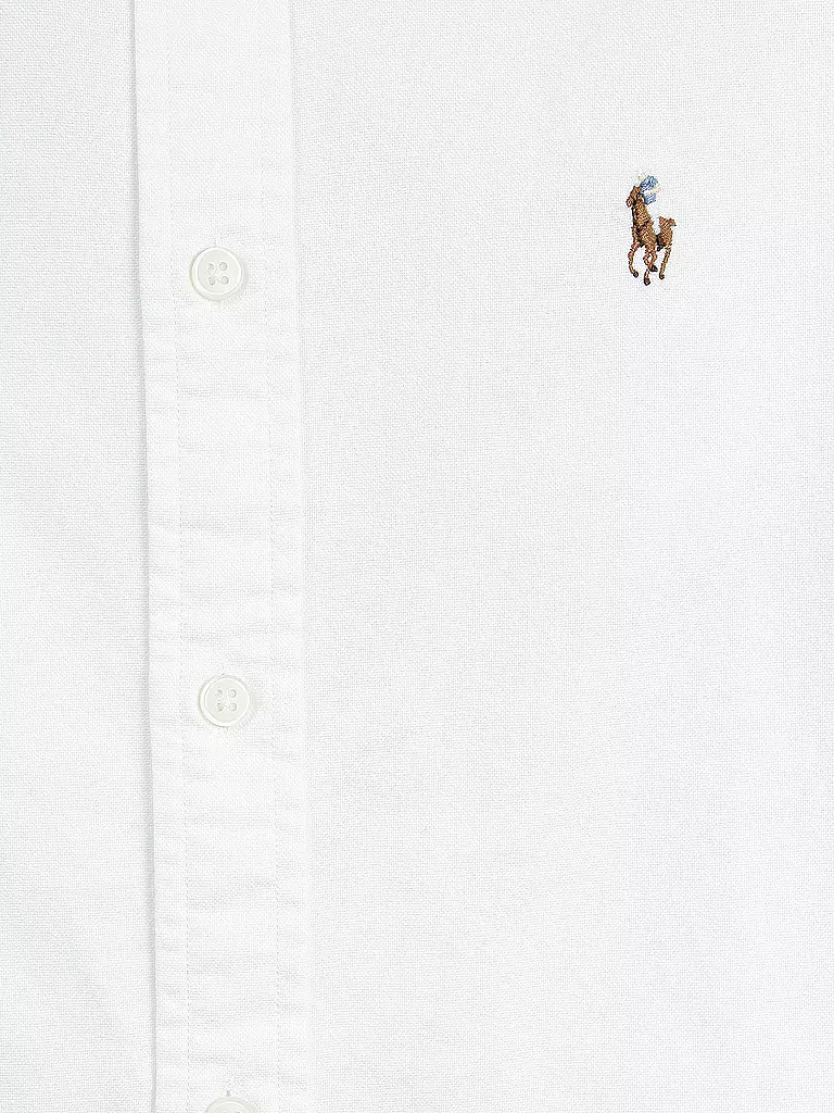 POLO RALPH LAUREN | Bluse Slim Fit HARPER | weiss