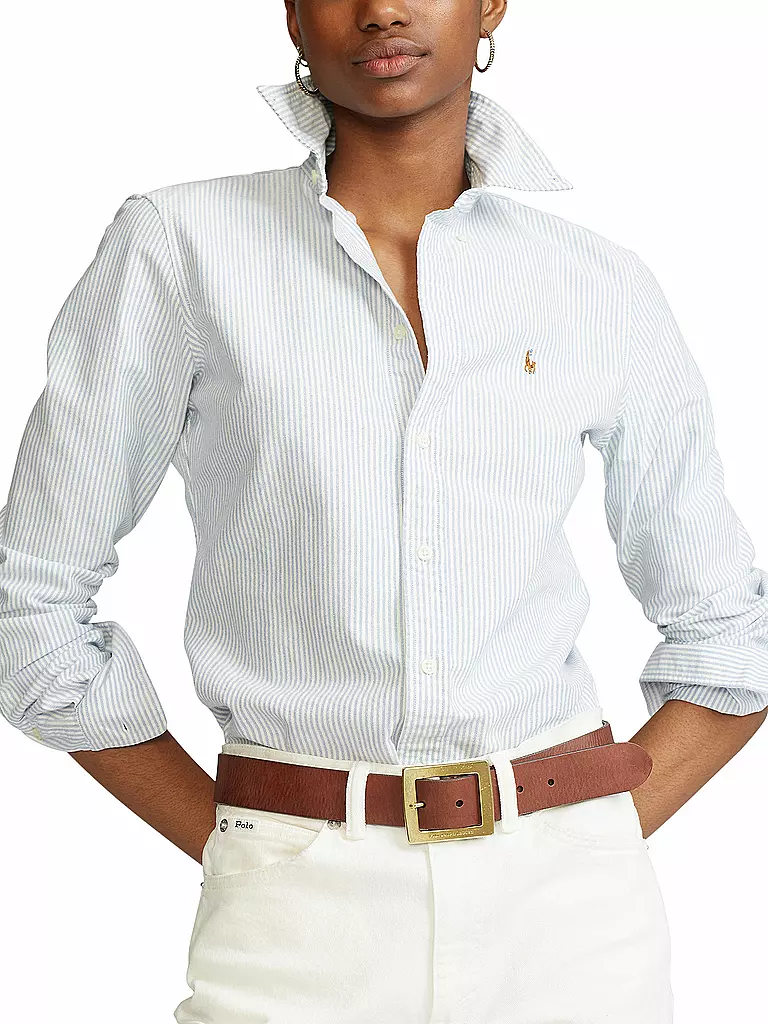 POLO RALPH LAUREN | Bluse Slim Fit KENDAL | blau