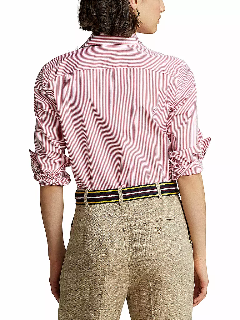 POLO RALPH LAUREN | Bluse Straight Fit  | rosa