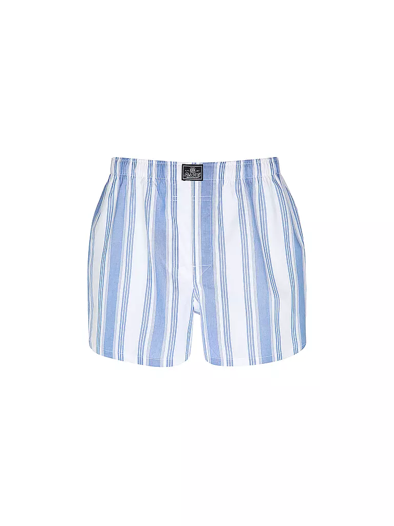 POLO RALPH LAUREN | Boxershorts 3-er Pkg stripe / white / est blue | olive