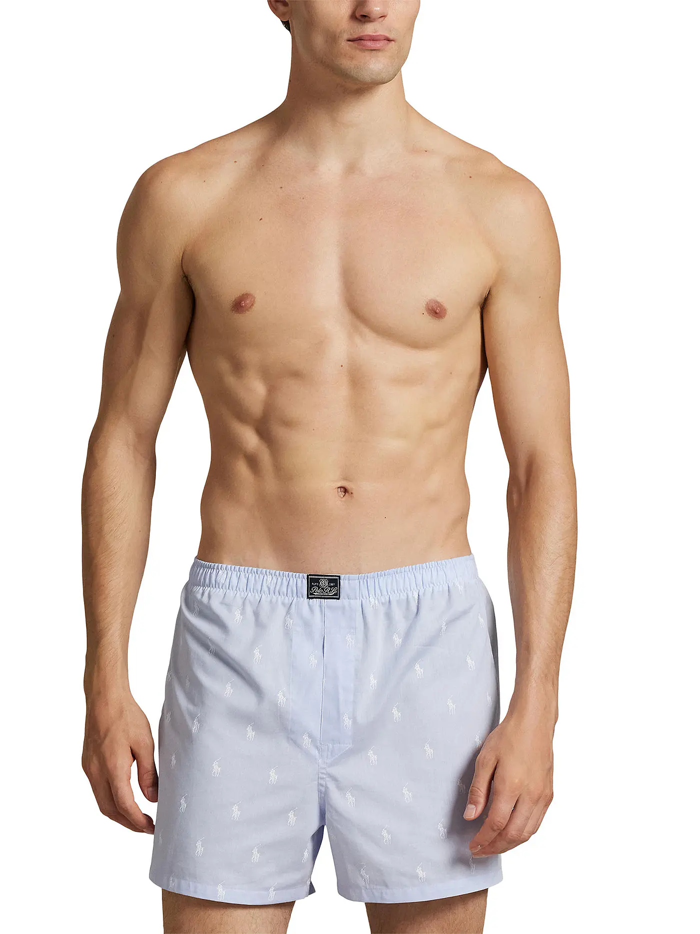 POLO RALPH LAUREN | Boxershorts 3-er Pkg. blue aop | blau