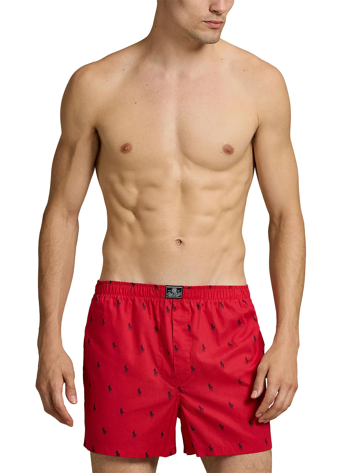 POLO RALPH LAUREN | Boxershorts 3-er Pkg. red / cr | blau