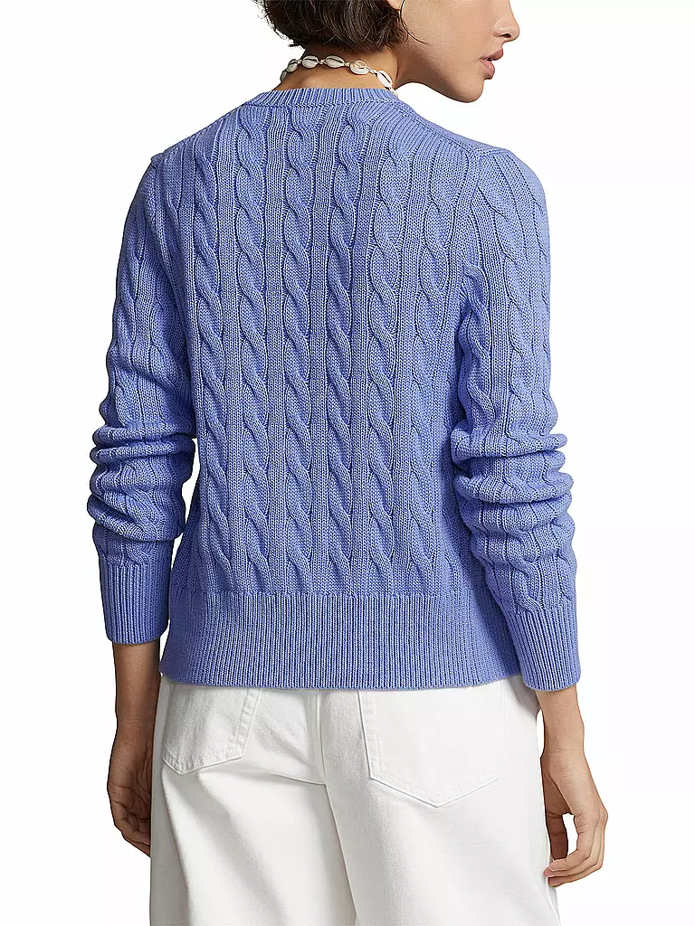 POLO RALPH LAUREN | Cardigan Slim Fit | blau