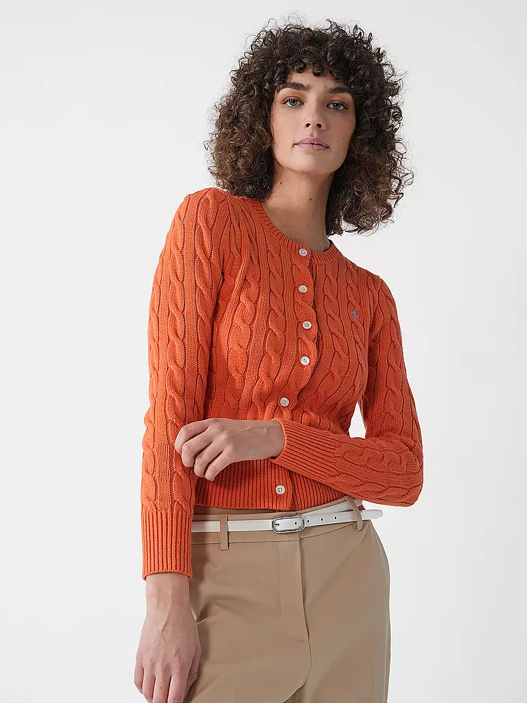 POLO RALPH LAUREN | Cardigan Slim Fit | orange