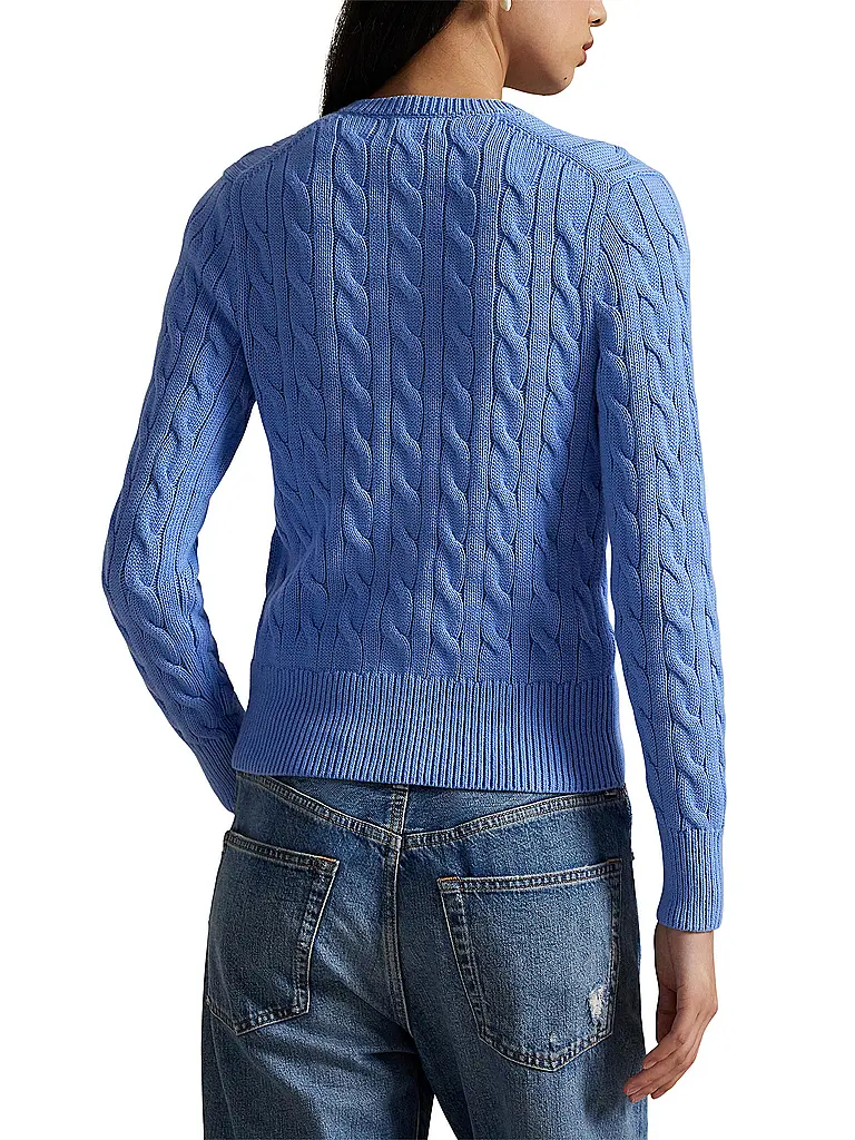 POLO RALPH LAUREN | Cardigan Slim Fit | Hellblau