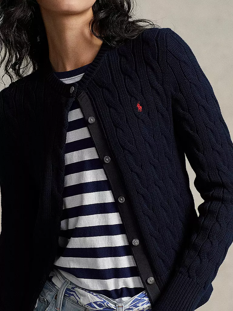 POLO RALPH LAUREN | Cardigan Slim Fit | pink