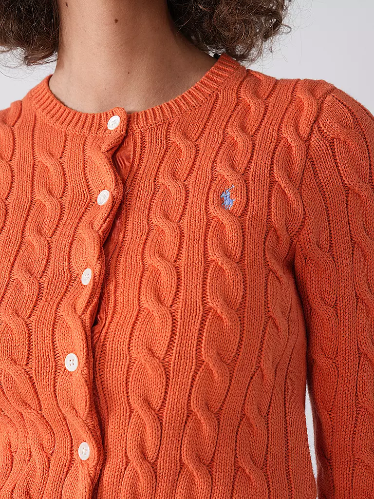 POLO RALPH LAUREN | Cardigan Slim Fit | orange