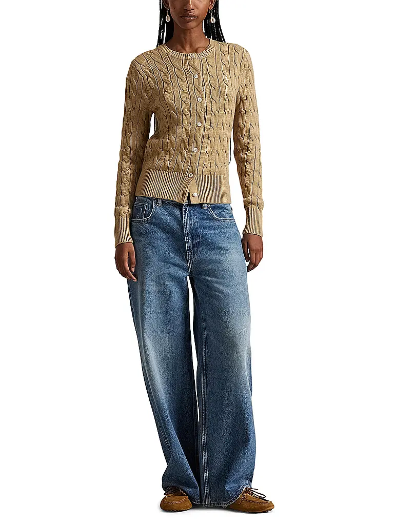 POLO RALPH LAUREN | Cardigan Slim Fit | Camel