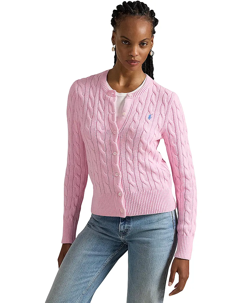 POLO RALPH LAUREN | Cardigan Slim Fit | Rosa