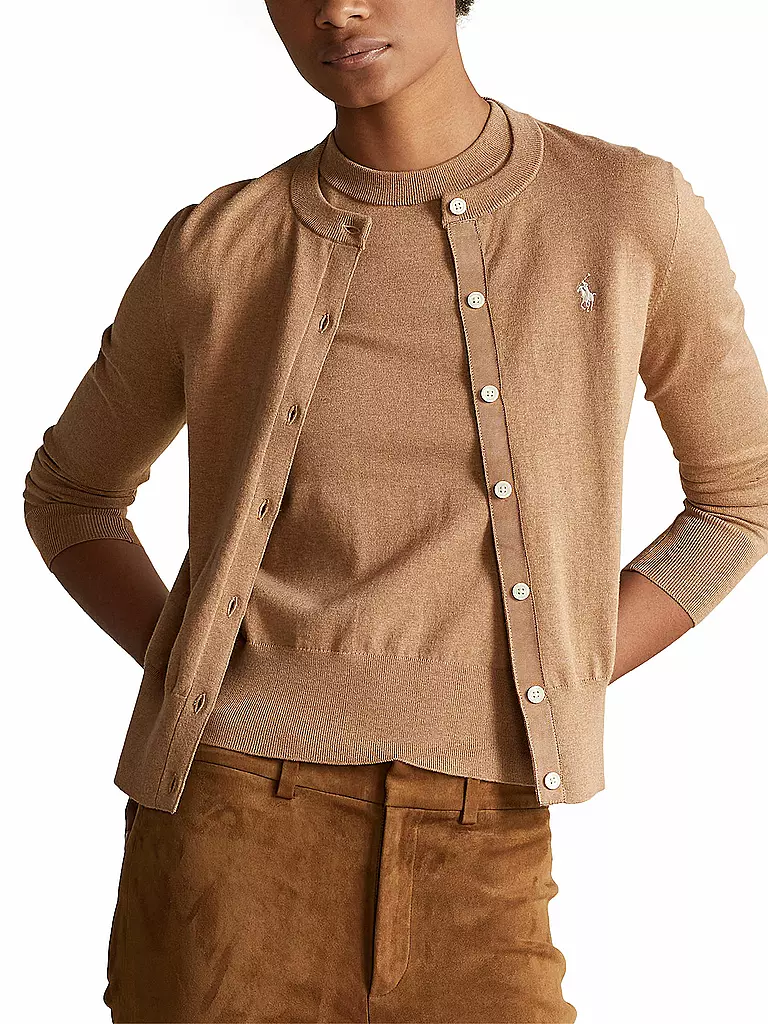 POLO RALPH LAUREN | Cardigan | Camel