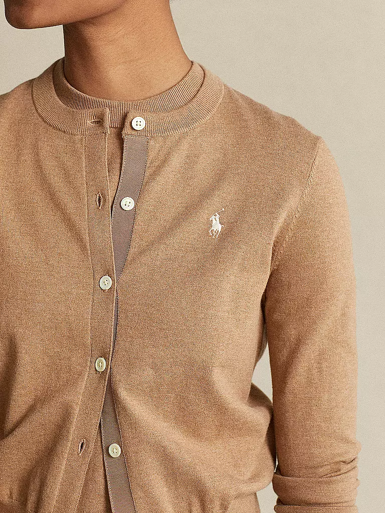 POLO RALPH LAUREN | Cardigan | Camel