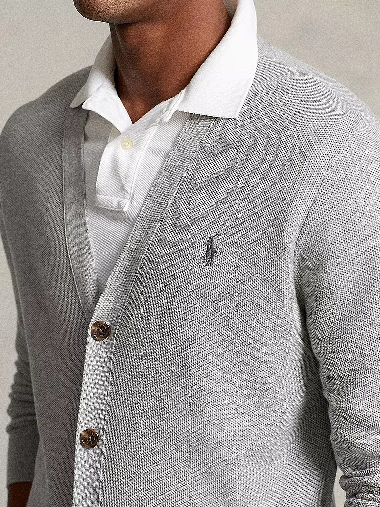 POLO RALPH LAUREN | Cardigan | grau