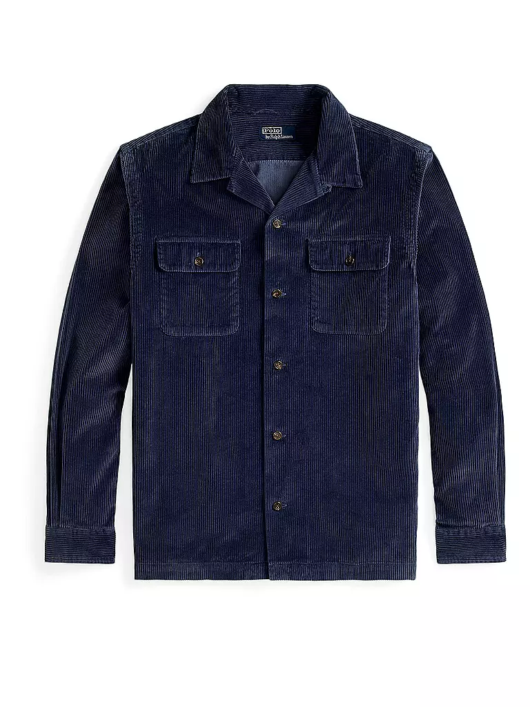 POLO RALPH LAUREN | Cord Overshirt  | dunkelblau