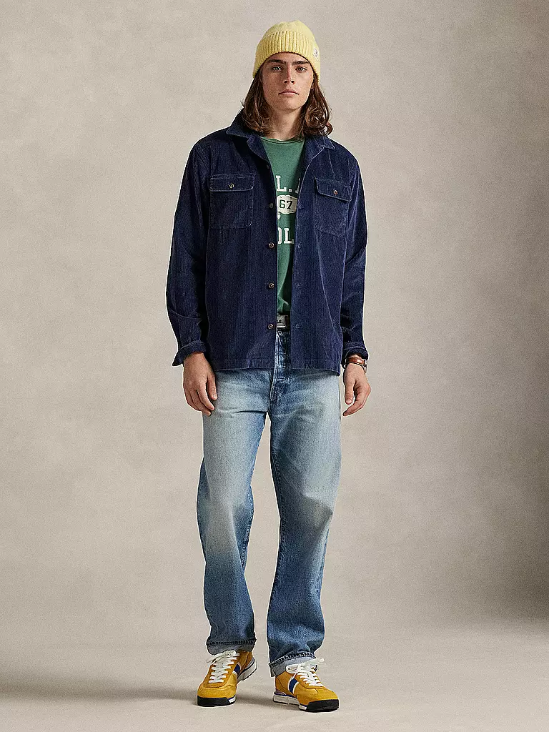 POLO RALPH LAUREN | Cord Overshirt  | dunkelblau