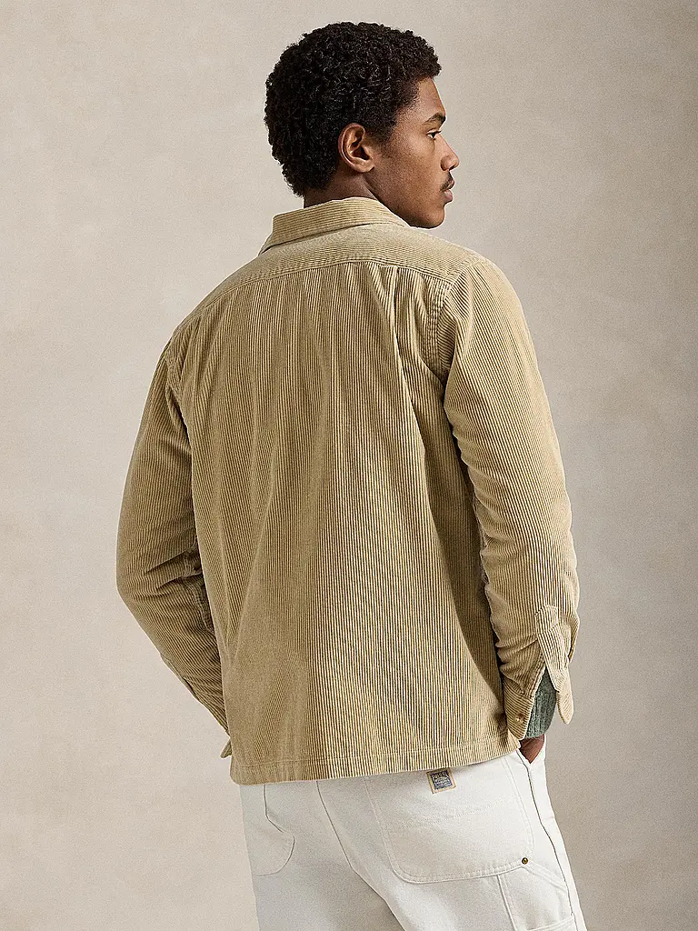 POLO RALPH LAUREN | Cord Overshirt  | Beige