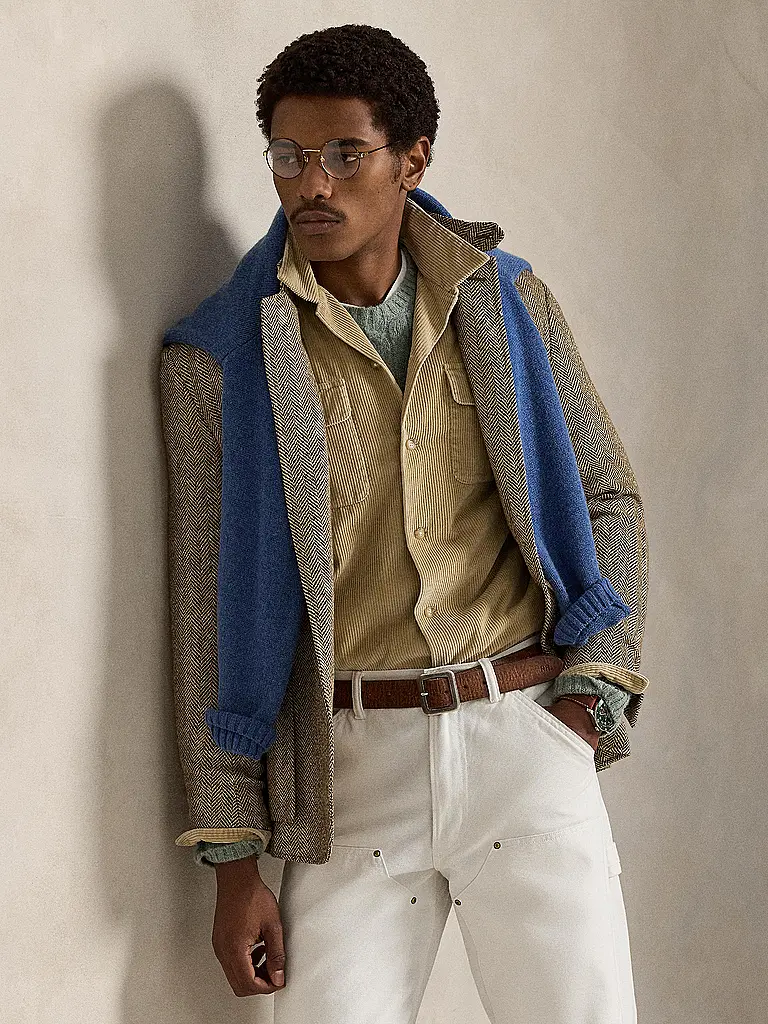 POLO RALPH LAUREN | Cord Overshirt  | Beige