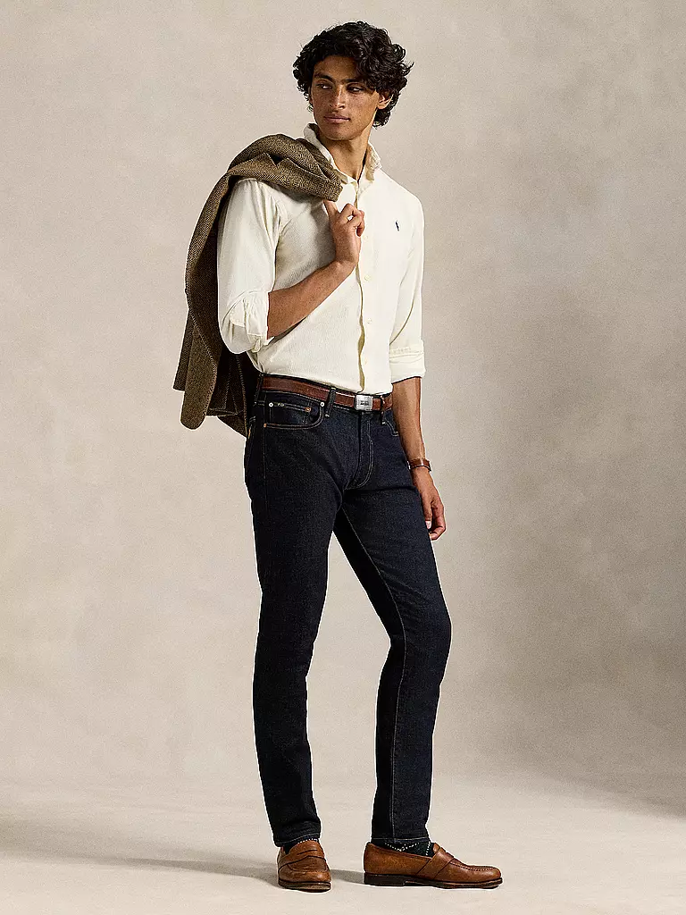 POLO RALPH LAUREN | Cordhemd Custom Fit | creme