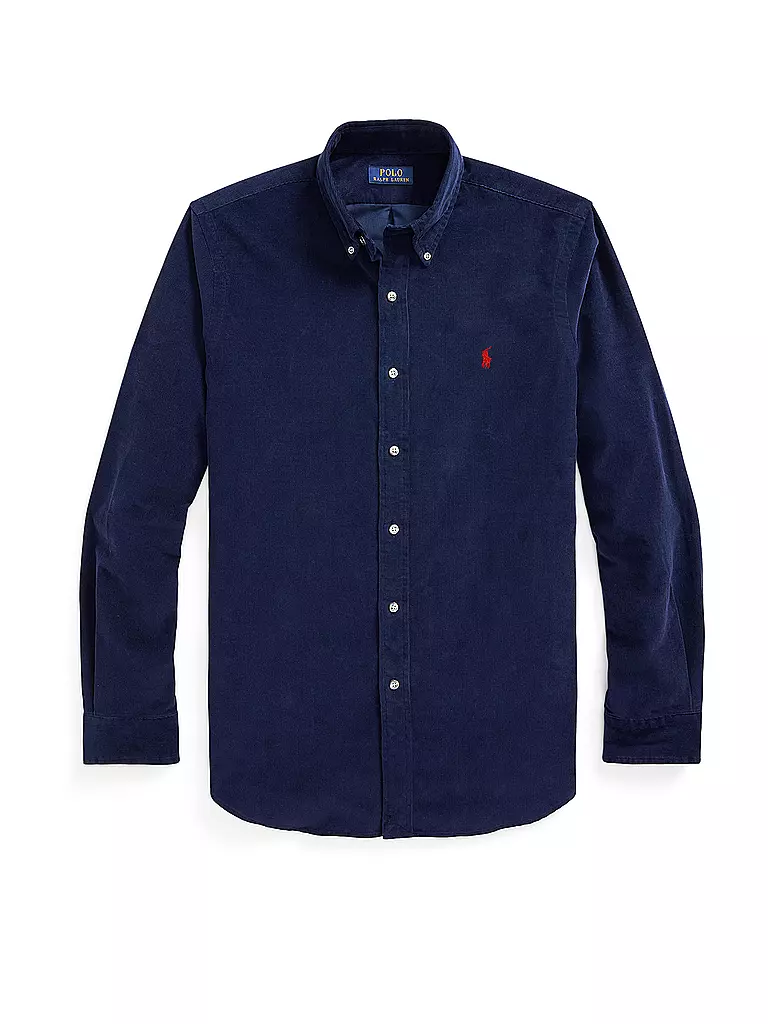 POLO RALPH LAUREN | Cordhemd Slim Fit | dunkelblau