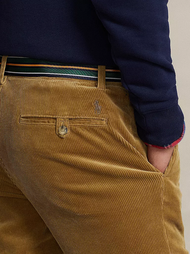 POLO RALPH LAUREN | Cordhose Slim Fit  | camel