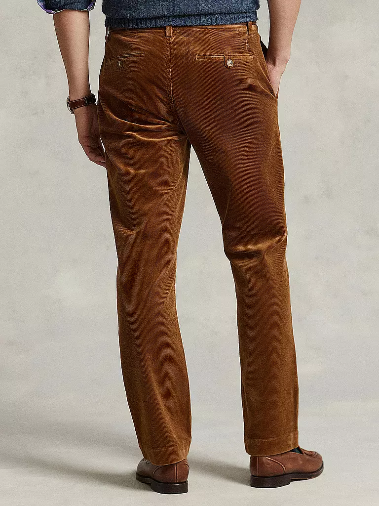 POLO RALPH LAUREN | Cordhose Stretch Straight Fit | grün