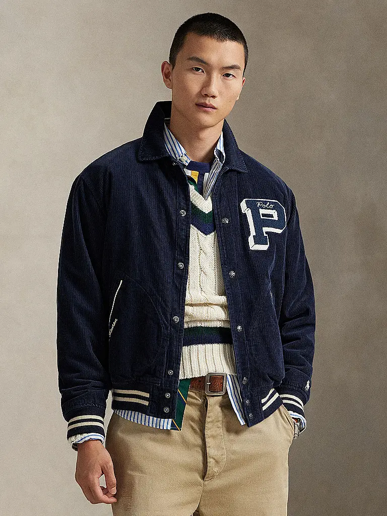 POLO RALPH LAUREN | Cordjacke | dunkelblau