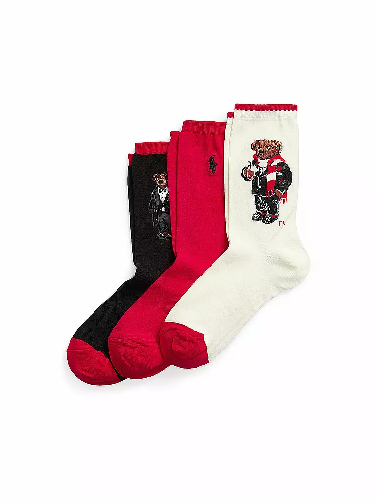 POLO RALPH LAUREN | Damen Socken Box 3er Pkg | bunt