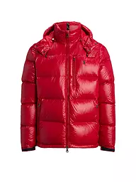 POLO RALPH LAUREN | Daunensteppjacke GORHAM GLOSSY | rot