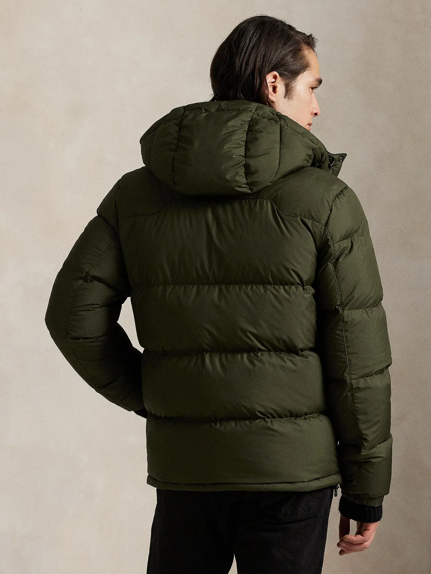 POLO RALPH LAUREN | Daunensteppjacke GORHAM | olive