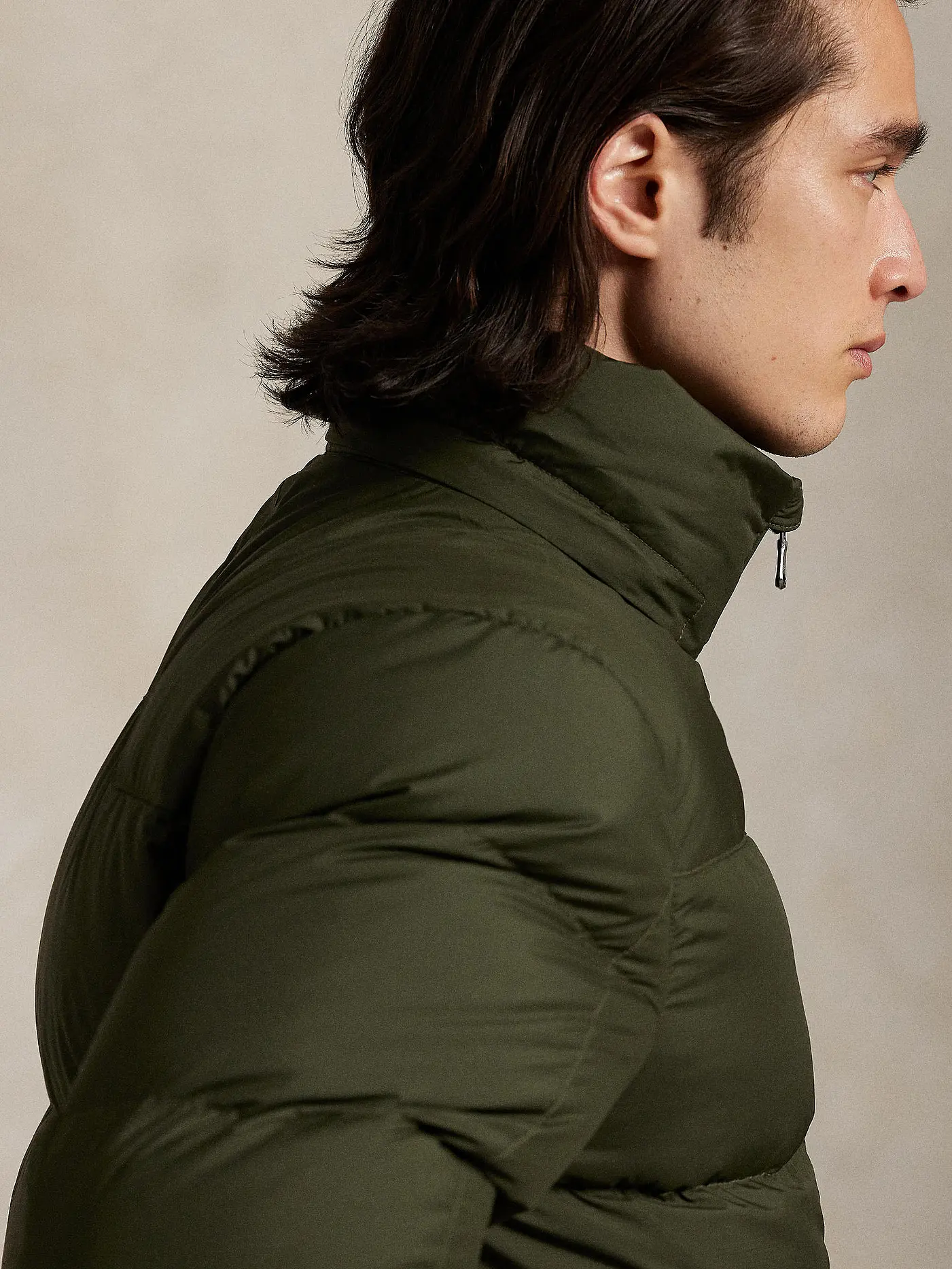 POLO RALPH LAUREN | Daunensteppjacke GORHAM | olive
