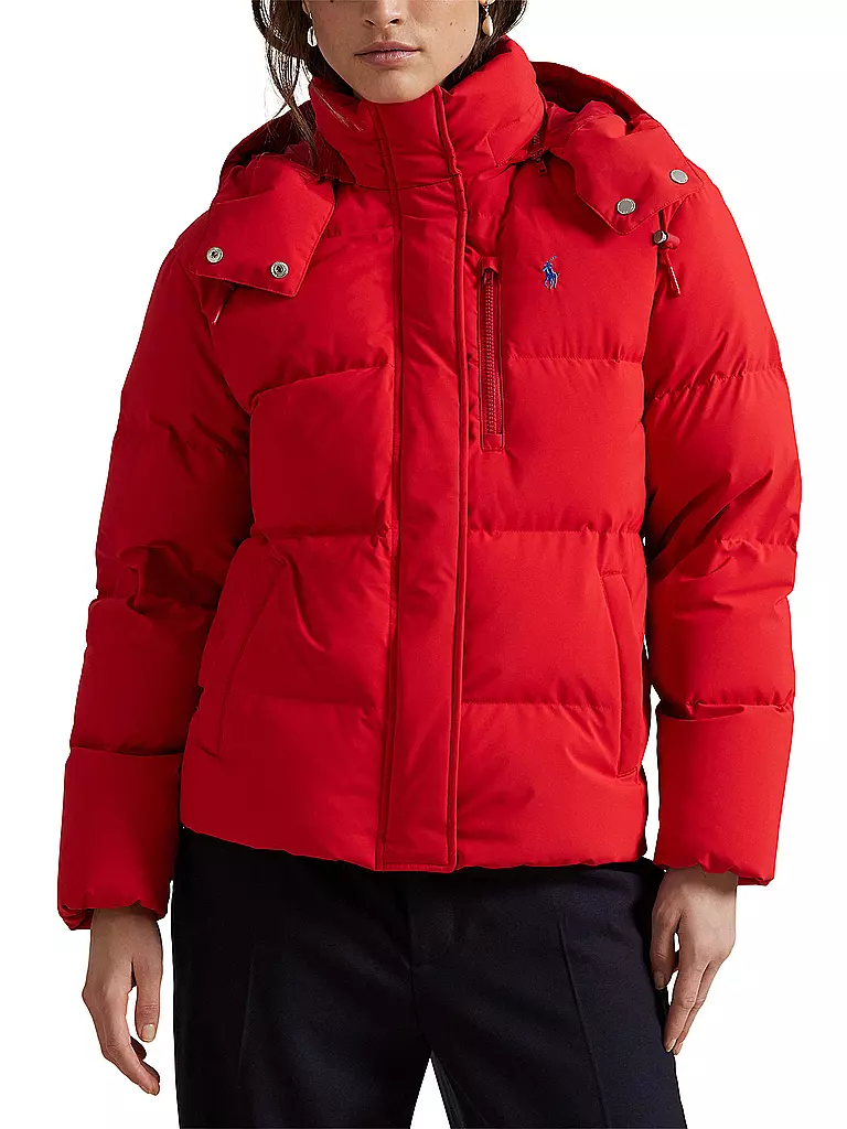 POLO RALPH LAUREN | Daunensteppjacke | rot