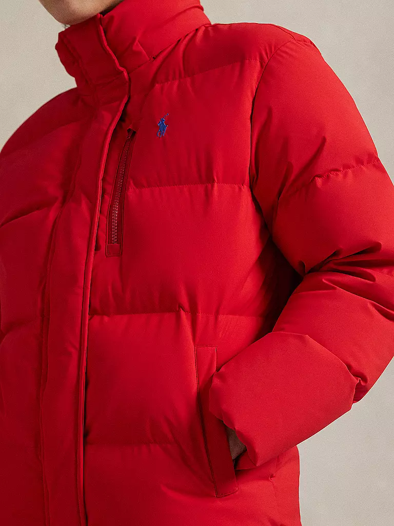 POLO RALPH LAUREN | Daunensteppjacke | rot