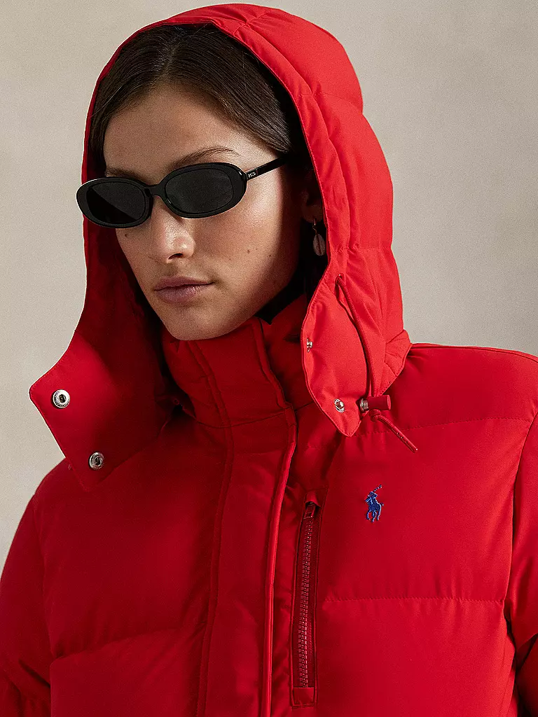 POLO RALPH LAUREN | Daunensteppjacke | rot