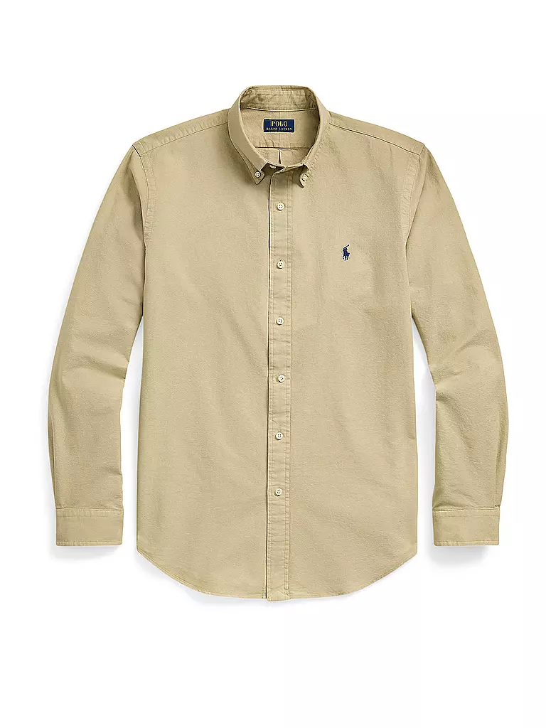 POLO RALPH LAUREN | Hemd Custom Fit  | hellbraun