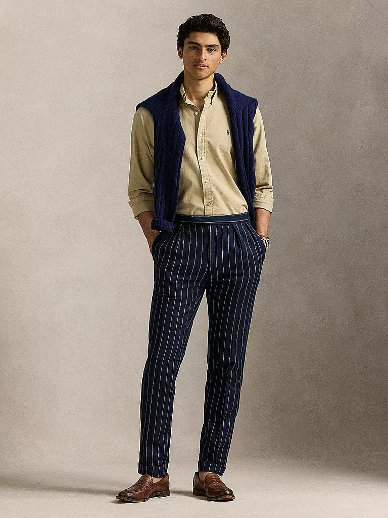 POLO RALPH LAUREN | Hemd Custom Fit  | hellbraun