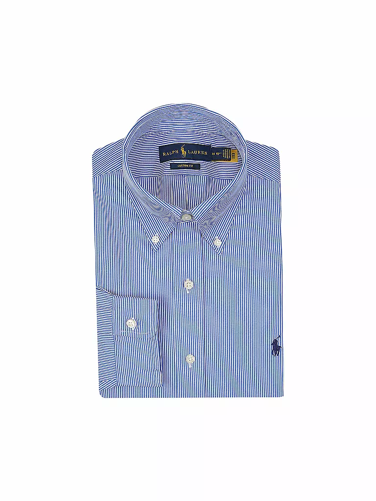 POLO RALPH LAUREN | Hemd Custom Fit | blau