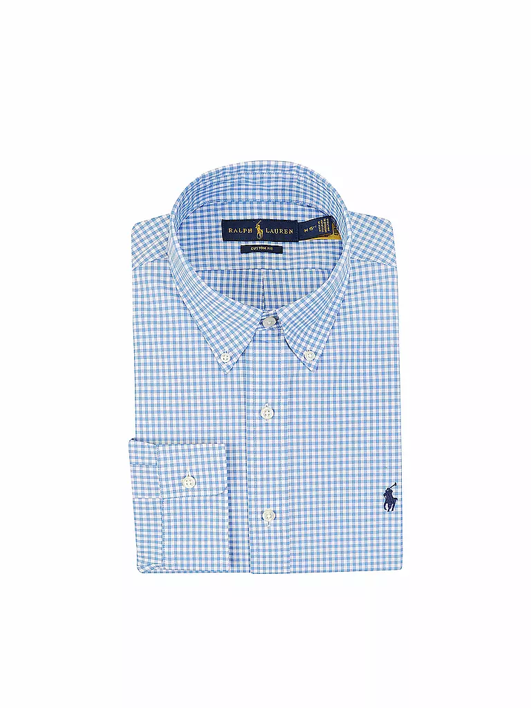 POLO RALPH LAUREN | Hemd Custom Fit | blau