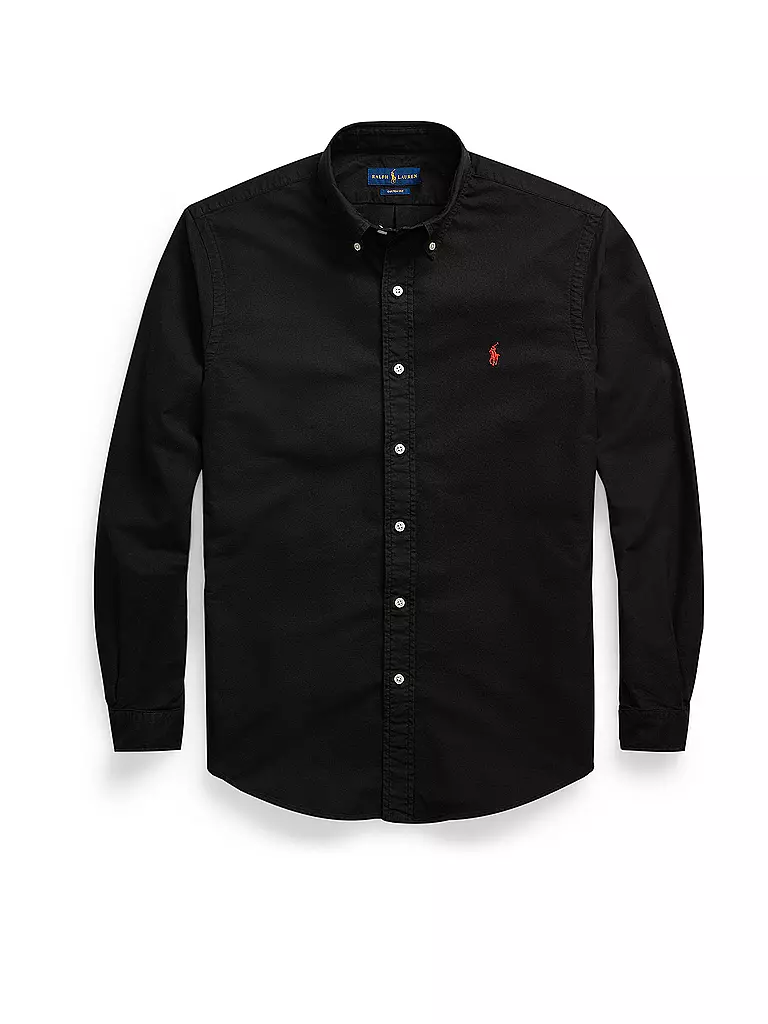 POLO RALPH LAUREN | Hemd Custom Fit | schwarz