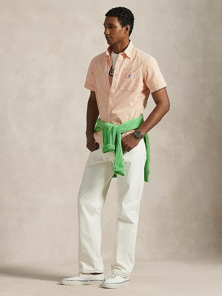 POLO RALPH LAUREN | Hemd Custom Fit | orange