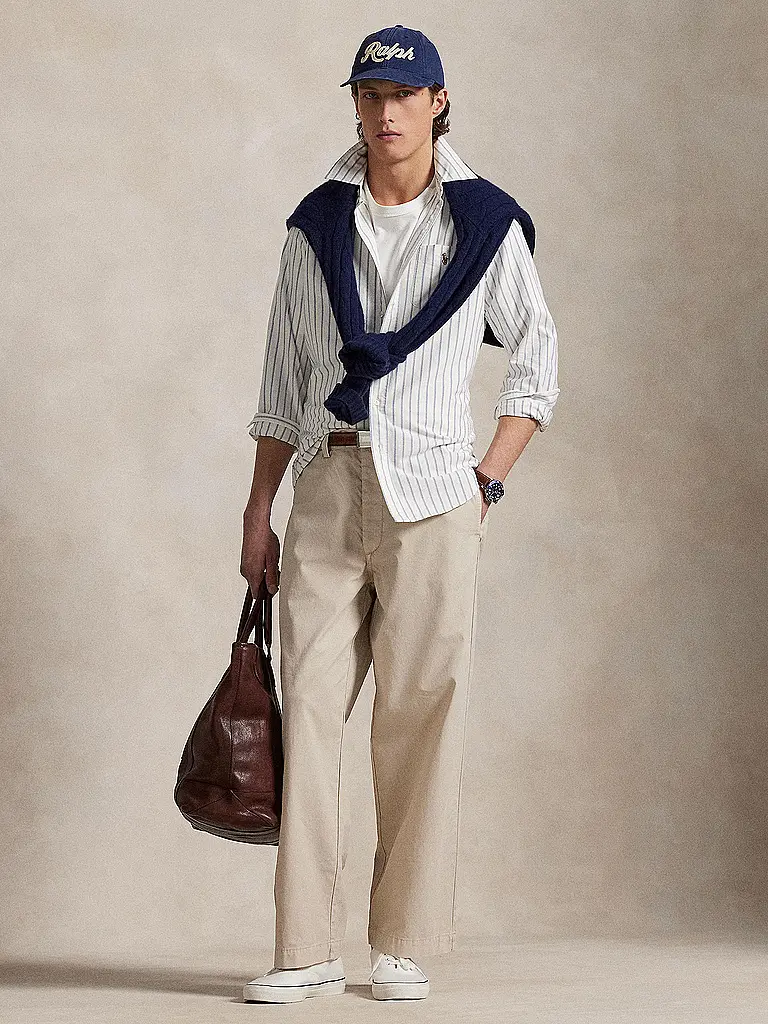 POLO RALPH LAUREN | Hemd Custom Fit | Weiss