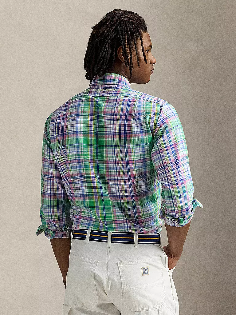 POLO RALPH LAUREN | Hemd Custom Fit | blau