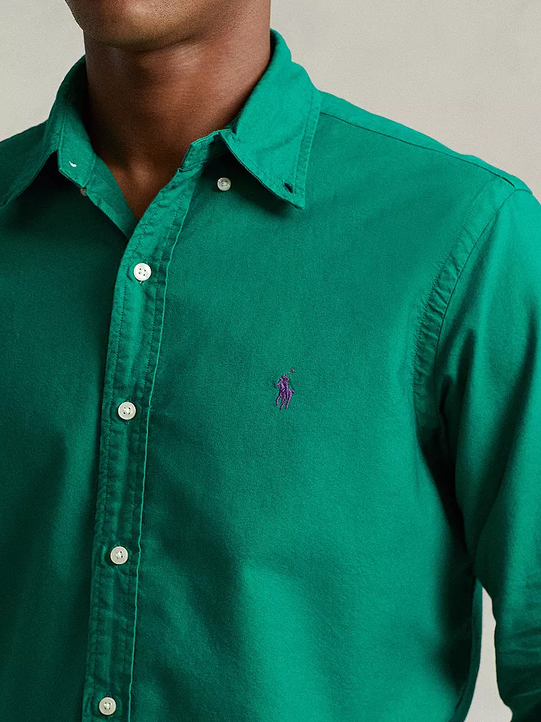 POLO RALPH LAUREN | Hemd Custom Fit | grün