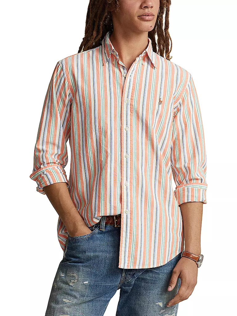 POLO RALPH LAUREN | Hemd Custom Fit | blau