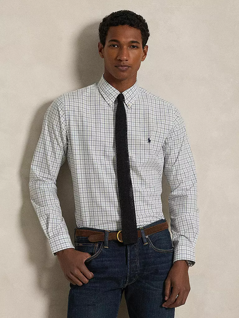 POLO RALPH LAUREN | Hemd Custom Fit | hellgrün