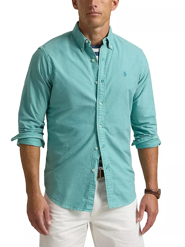 POLO RALPH LAUREN | Hemd Custom Fit | hellbraun