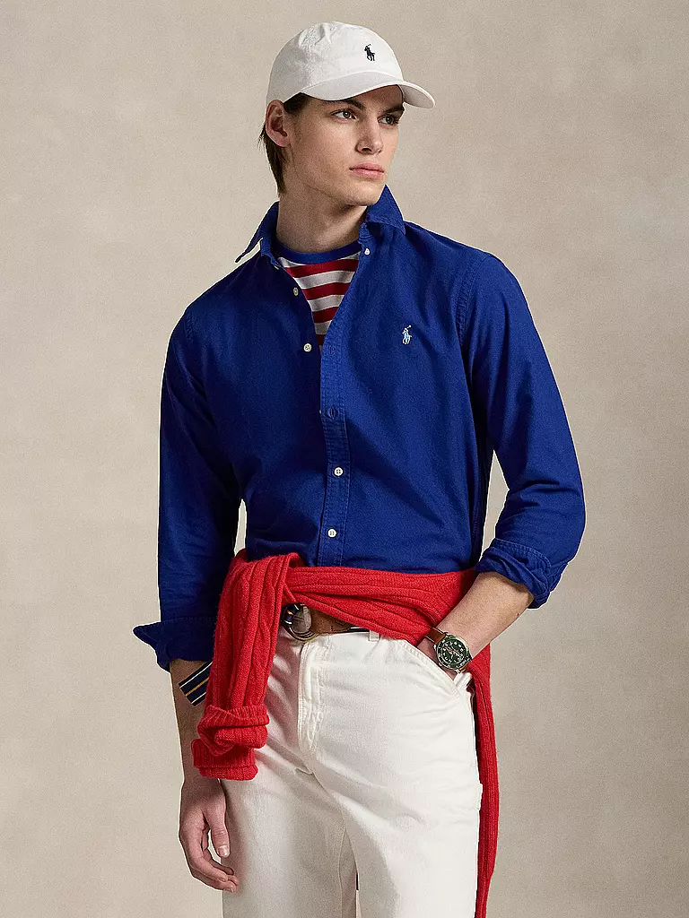 POLO RALPH LAUREN | Hemd Custom Fit | hellbraun