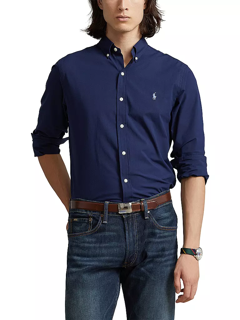 POLO RALPH LAUREN | Hemd Custom Fit | blau