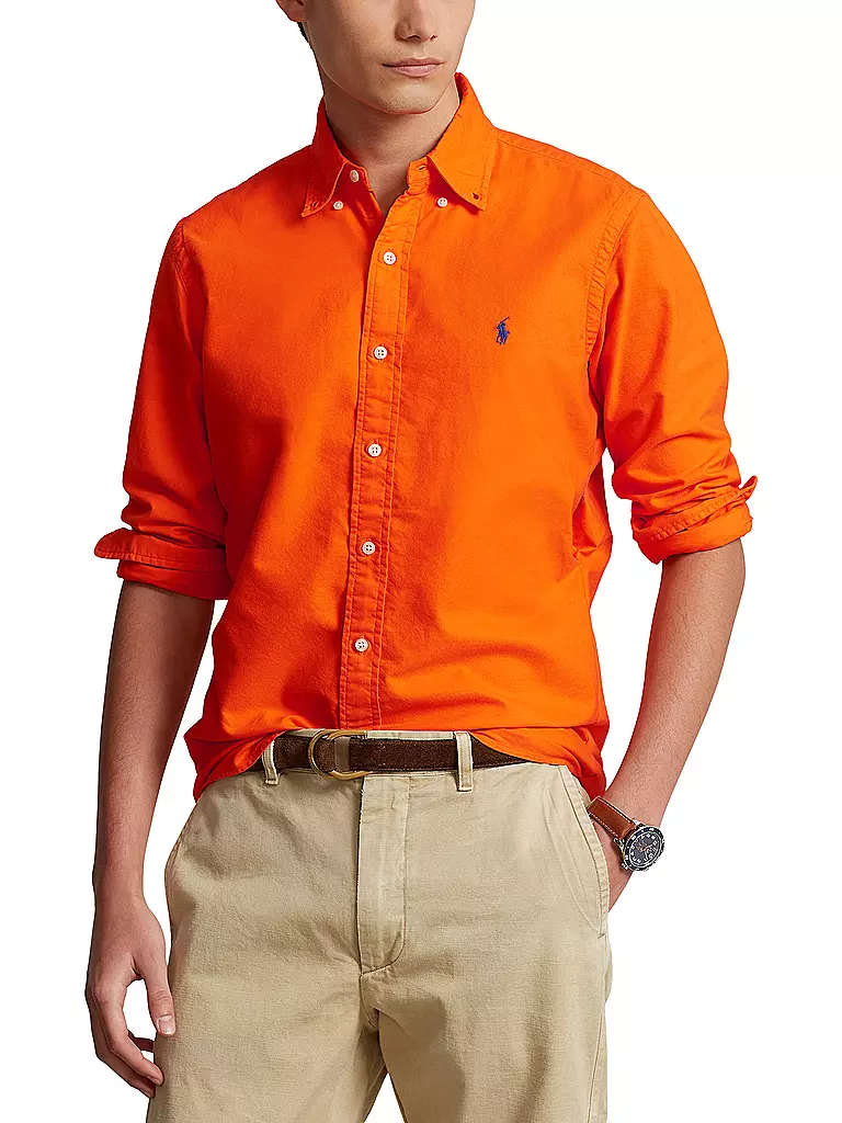 POLO RALPH LAUREN | Hemd Custom Fit | orange