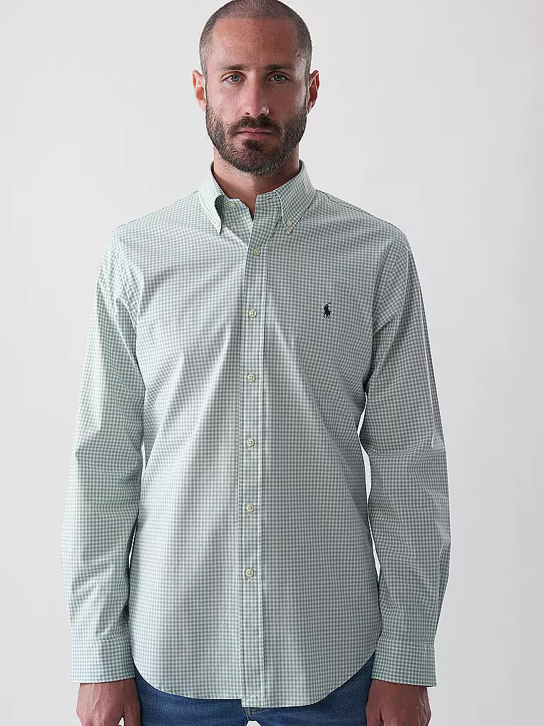 POLO RALPH LAUREN | Hemd Custom Fit | hellgrün
